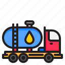 truck, fuel, oil, gas, petrol