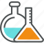 chemical, chemistry, flask, glass, glassware, lab, laboratory, tube 