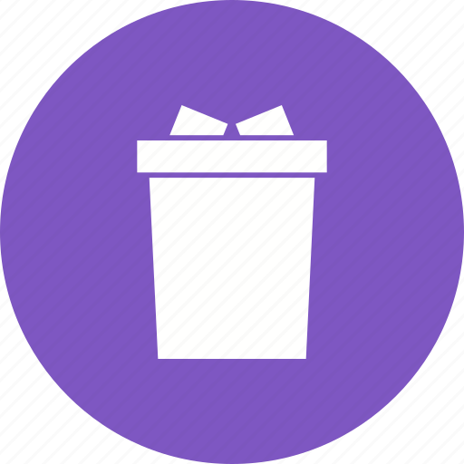 Bin, can, container, garbage, recycling, trash, warning icon - Download on Iconfinder