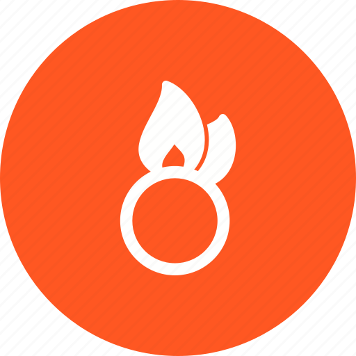 Caution, danger, fire, flame, safety, sign, warning icon - Download on Iconfinder