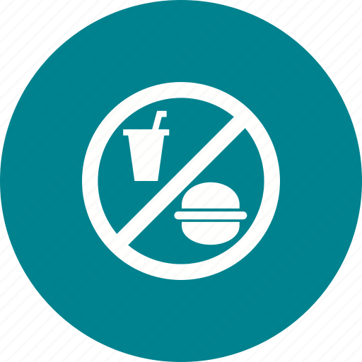 Drinks, food, information, no, prohibited, shop, sign icon - Download on Iconfinder