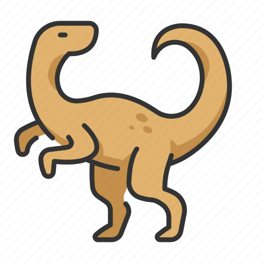 Animal, dinosaur, extinct, velociraptor, wildlife icon - Download on Iconfinder