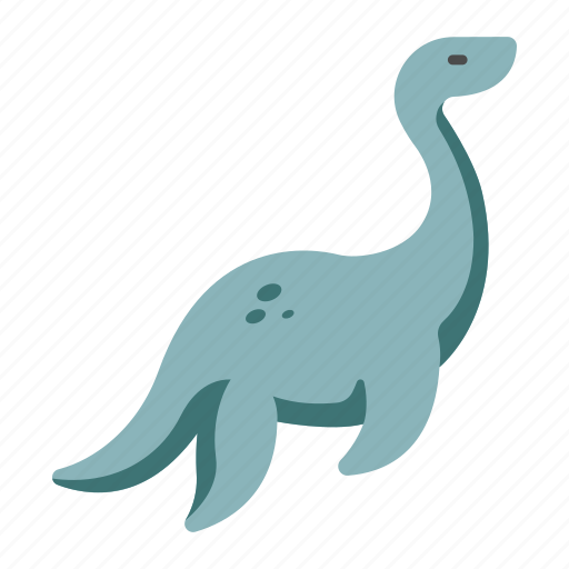 Animal, dinosaur, elasmosaurus, extinct, wildlife icon - Download on Iconfinder