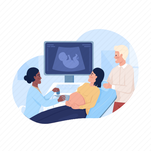 Ultrasound scan, prenatal care, healthcare, maternity icon - Download on Iconfinder