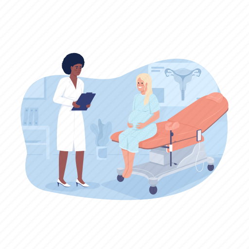 Pregnant woman, prenatal care, gynecologist, doctor appointment icon - Download on Iconfinder