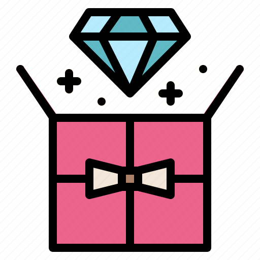 Diamon, gift, pesent, special icon - Download on Iconfinder
