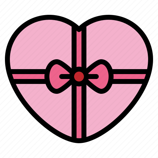 Gift, heart, present, surprise icon - Download on Iconfinder