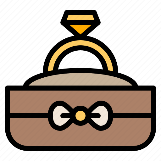 Gift, love, present, ring icon - Download on Iconfinder