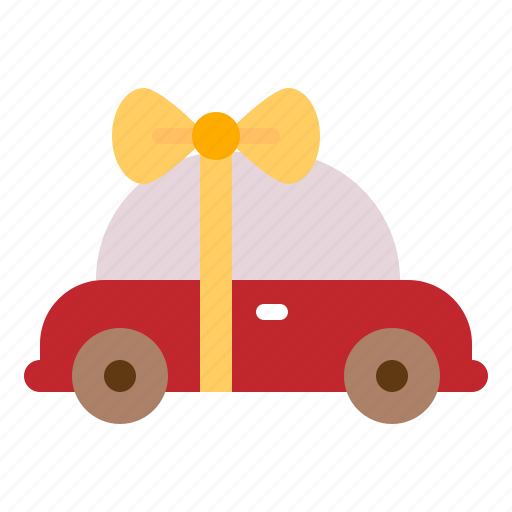Car, gift, present, surprise icon - Download on Iconfinder