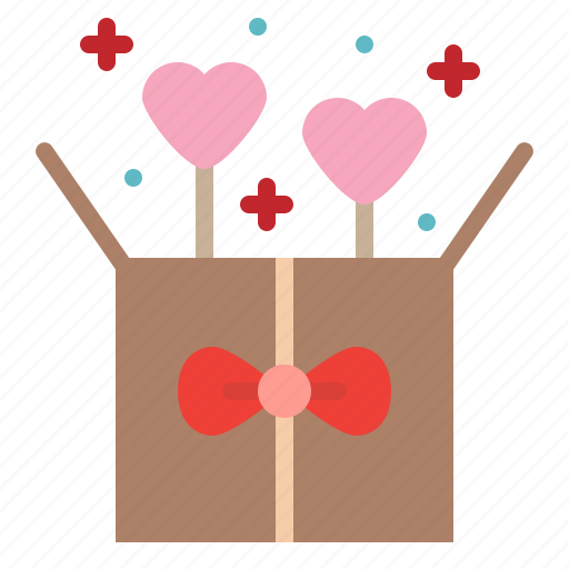 Balloon, gift, heart, surprise icon - Download on Iconfinder