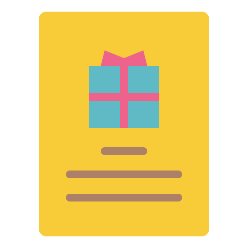 Card, gift, present, special icon - Free download