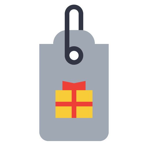 Gift, label, present, special icon - Free download