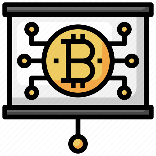 Bitcoin, seo, web, finances, presentation icon - Download on Iconfinder