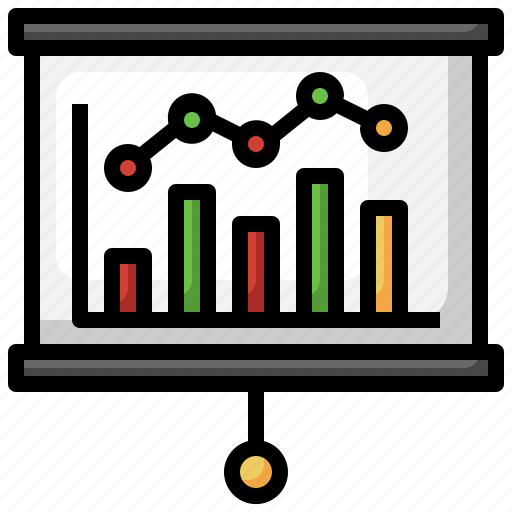 Statistics, presentation, chart, finances icon - Download on Iconfinder