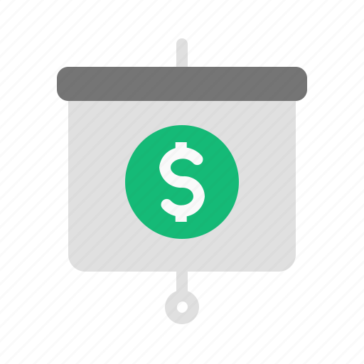 Dollar, money, presentation, sales icon - Download on Iconfinder