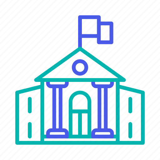 White house, building, voting, elections 2020, presidential elections icon - Download on Iconfinder