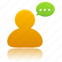 comment, bubble, chat, message