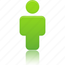 green, user, account, human, person, profile