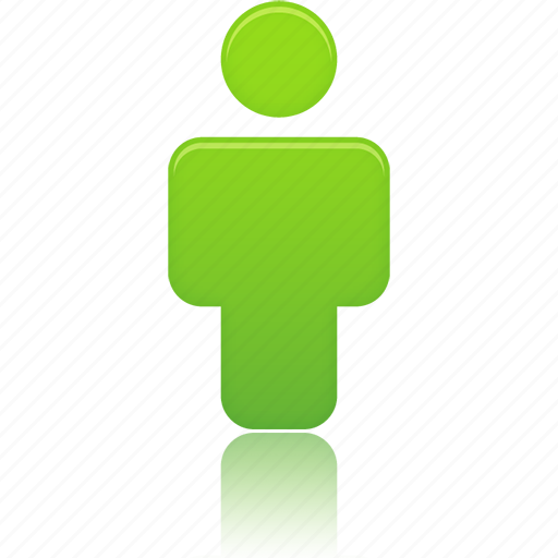 Green, user, account, human, person, profile icon - Download on Iconfinder