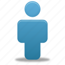 blue, user, account, human, male, man, people, person, profile 