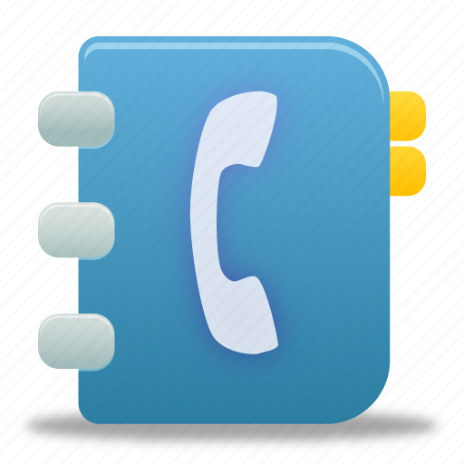 Contact book, address book, booklet, phone book, diary icon - Download on  Iconfinder