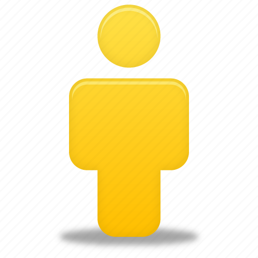 User, yellow, account, male, man, people, person icon - Download on Iconfinder