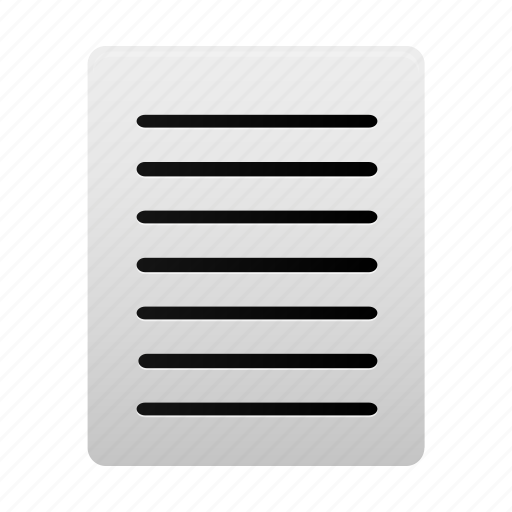 Align, justify, text, alignment, documents, file, paper icon - Download on Iconfinder