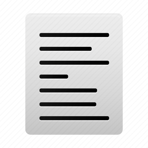 Align, left, text, alignment, document, documents, file icon - Download on Iconfinder