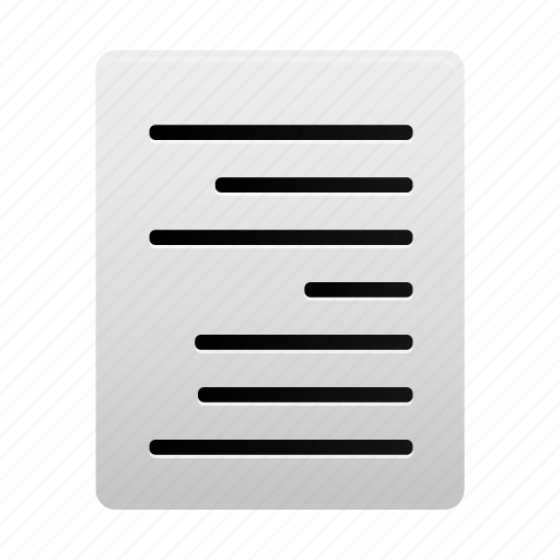 Align, right, text, alignment, document, file, paper icon - Download on Iconfinder