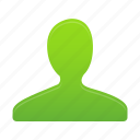 green, user, account, avatar, man, people, profile
