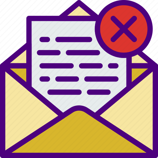 Communication, contact, delete, delivery, mail, message icon - Download on Iconfinder