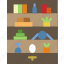 appliance, bookshelf, furniture, household, room 