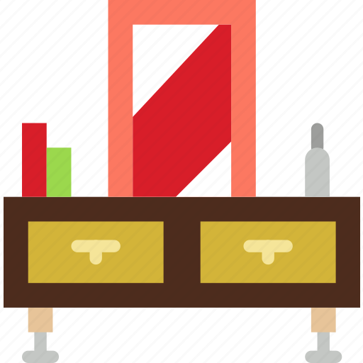 Appliance, furniture, household, mirror, room, table icon - Download on Iconfinder