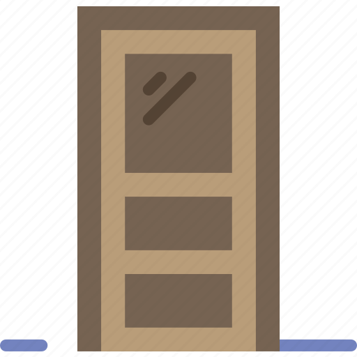 Appliance, door, furniture, household, room icon - Download on Iconfinder