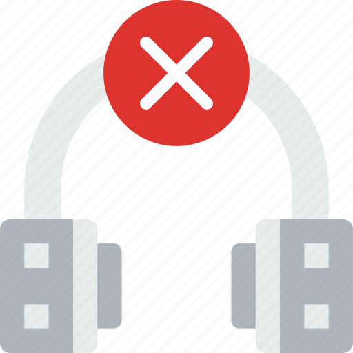 Delete, headphones, music, sing, song, sound icon - Download on Iconfinder