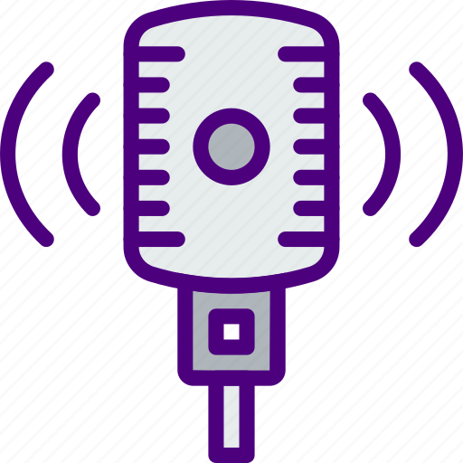 Microphone, music, sing, song, sound, studio icon - Download on Iconfinder
