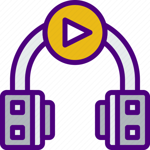 Headphones, music, play, sing, song, sound icon - Download on Iconfinder