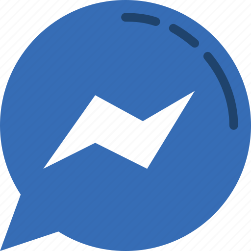 Facebook, media, messenger, social icon - Download on Iconfinder