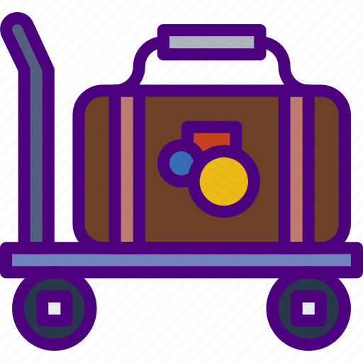 Bellhop, holiday, seaside, travel, vacation icon - Download on Iconfinder
