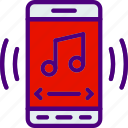 app, interaction, interface, mobile, music, player
