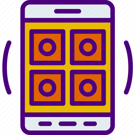 App, grid, interaction, interface, mobile icon - Download on Iconfinder