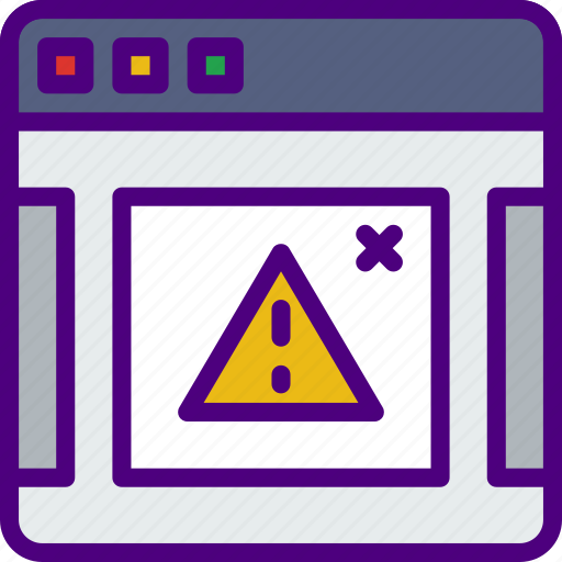 Interaction, internet, user, warning, web icon - Download on Iconfinder