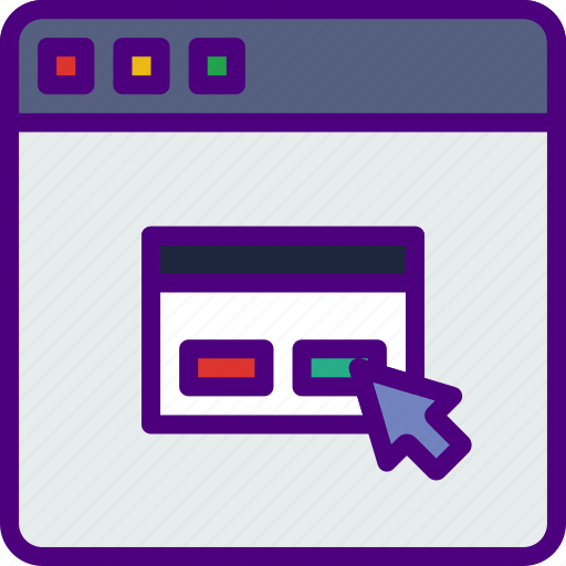 Click, interaction, internet, user, web, windows icon - Download on Iconfinder