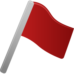 Flag, red icon - Free download on Iconfinder