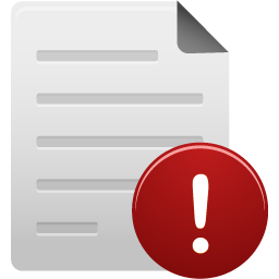 File, warning icon - Free download on Iconfinder
