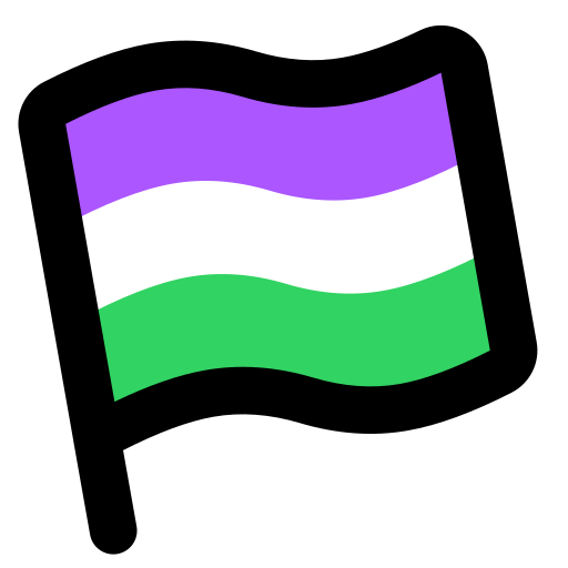 Flag, genderqueer, lgbtiaq, pride, transgender icon - Free download