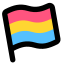 flag, lgbtiaq, panromantic, pansexual, pride 