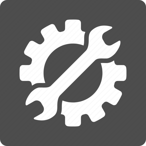 Equipment, gear, industry, repair, service, work, wrench icon - Download on Iconfinder