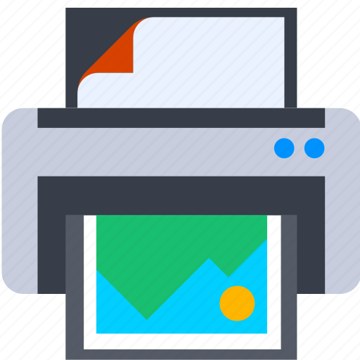 Printing, printer, print, machine, paper, fax, technology icon - Download on Iconfinder