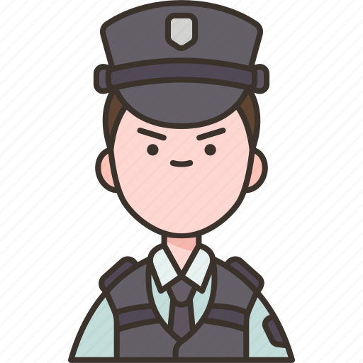 Artboarpoliceman, officer, guard, authority, securityd icon - Download on Iconfinder